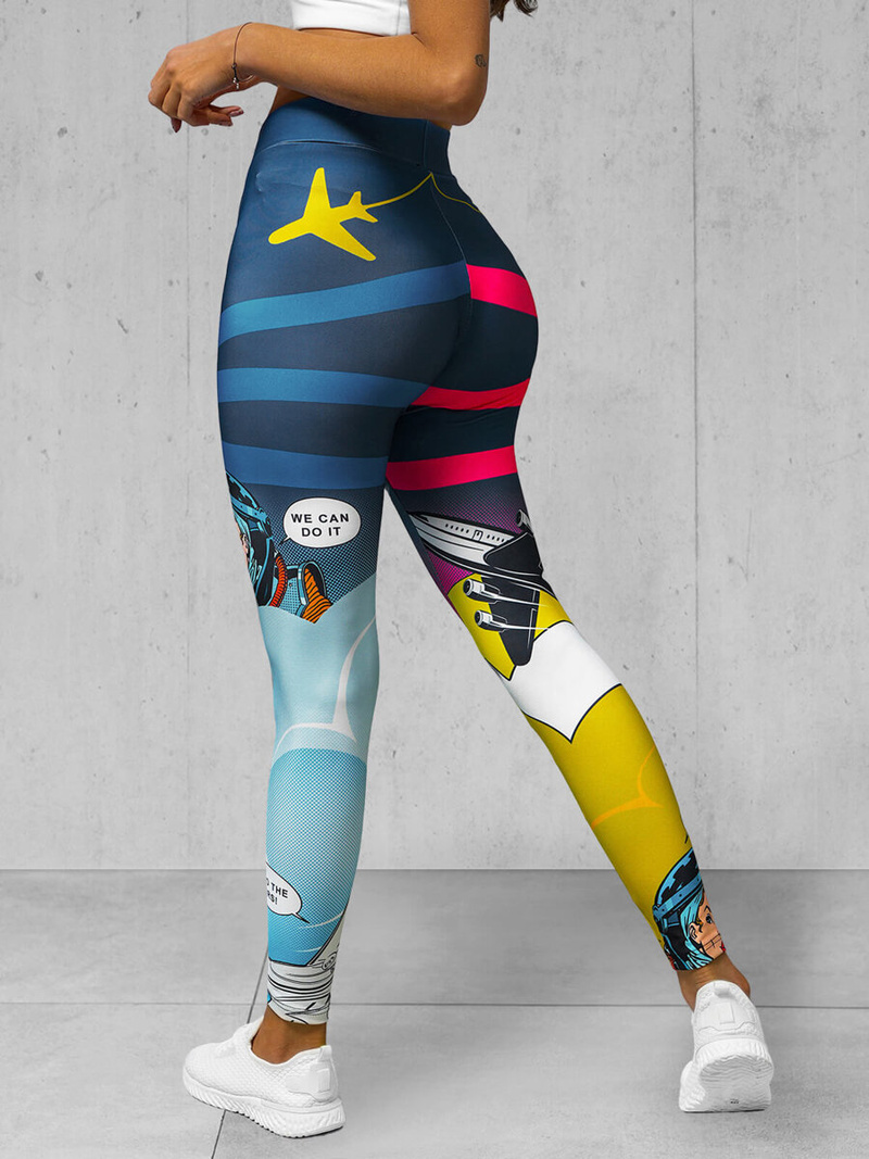 Γυναικείο κολάν πολύχρωμο OZONEE O/20938Z