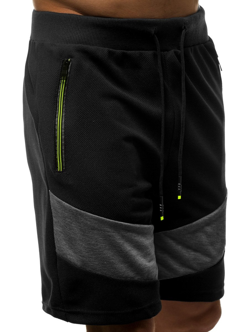 Ανδρικό σόρτς μαύρο OZONEE JS/KS2515