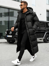 Ανδρικό χειμερινό μπουφάν μαύρο OZONEE O/M3202Z