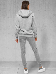 Γυναικεία αθλητική φόρμα γκρι OZONEE 53