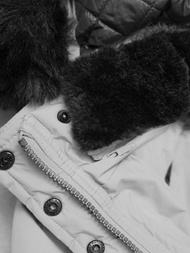 Γυναικείο μπουφάν Γκρί OZONEE O/W377Z