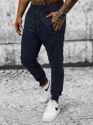 Ανδρικό παντελόνι φόρμας ναυτικό μπλε OZONEE JS/8K198