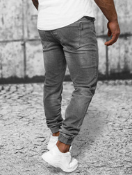 Ανδρικό παντελόνι jogger γραφίτη OZONEE NB/MP0275GC