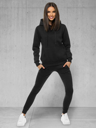Γυναικεία αθλητική φόρμα μαύρη OZONEE 33
