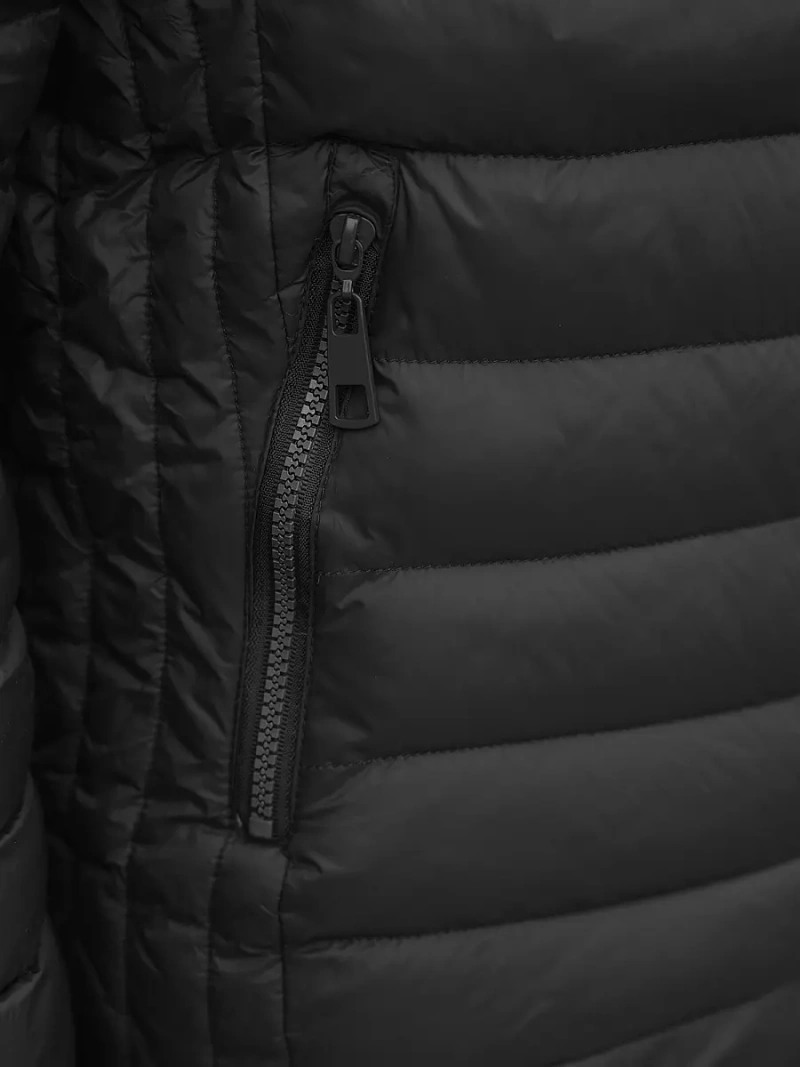 Ανδρικό μπουφάν μαύρο OZONEE JS/M792/392