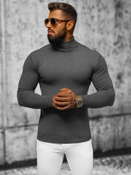 Ανδρικό πουλόβερ Γραφίτης OZONEE NB/MMB600/3Z