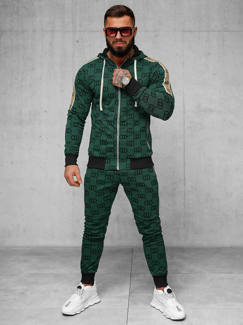 Ανδρικό σετ φόρμας Πράσινος OZONEE O/FF5053AB