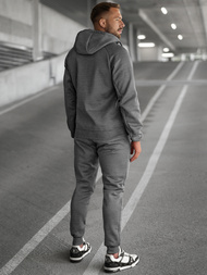 Ανδρικό σετ φόρμας γραφίτη OZONEE JS/8C1967/5