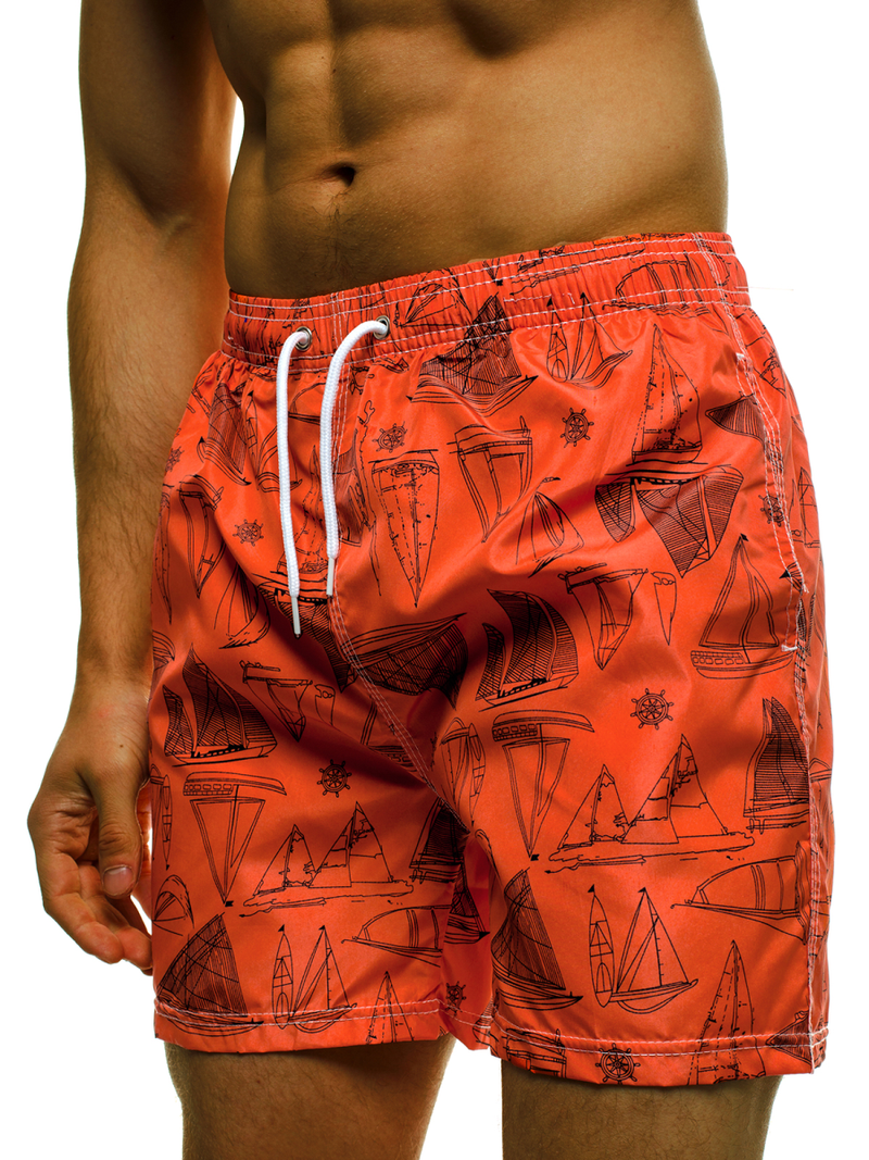 Ανδρικό μαγιό πορτοκαλί OZONEE JS/ST070