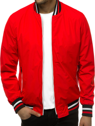 Ανδρικό Μπουφάν Bomber Κόκκινο OZONEE N/6197