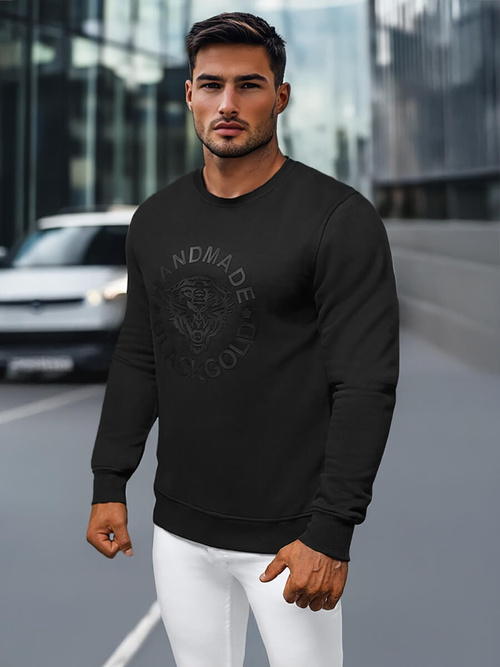 Ανδρικό Φούτερ μαύρο OZONEE NB/MF2008Z