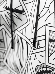 Ανδρικό Φούτερ με Kουκούλα λευκό OZONEE JS/8B1256/1