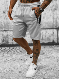 Ανδρικό σόρτς φόρμας γκρι OZONEE JS/8K280