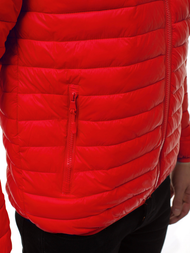 Ανδρικό μπουφάν Κόκκινο OZONEE JS/LY35