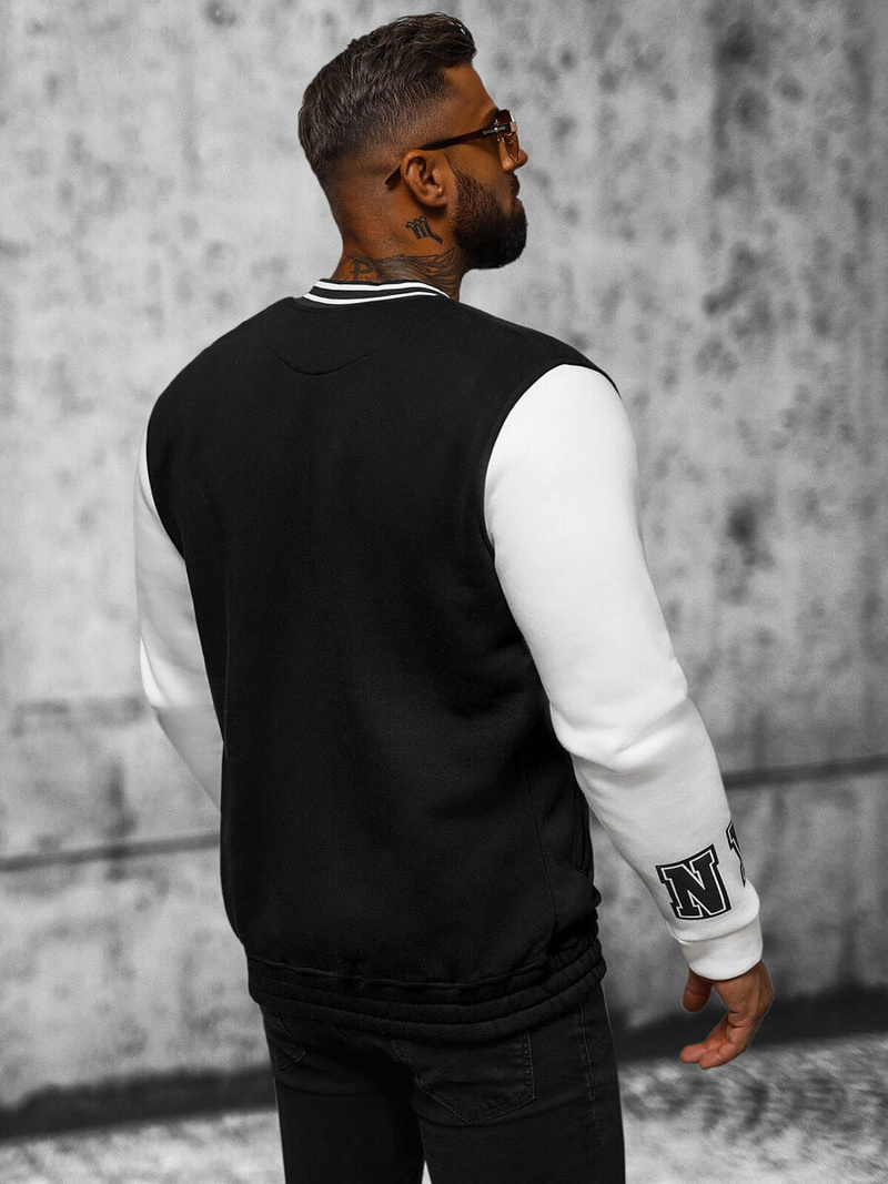 Ανδρικό Φούτερ μαύρο OZONEE O/TB9127