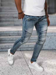 Ανδρικό τζιν παντελόνι μπλε OZONEE NB/MP0094BSZ