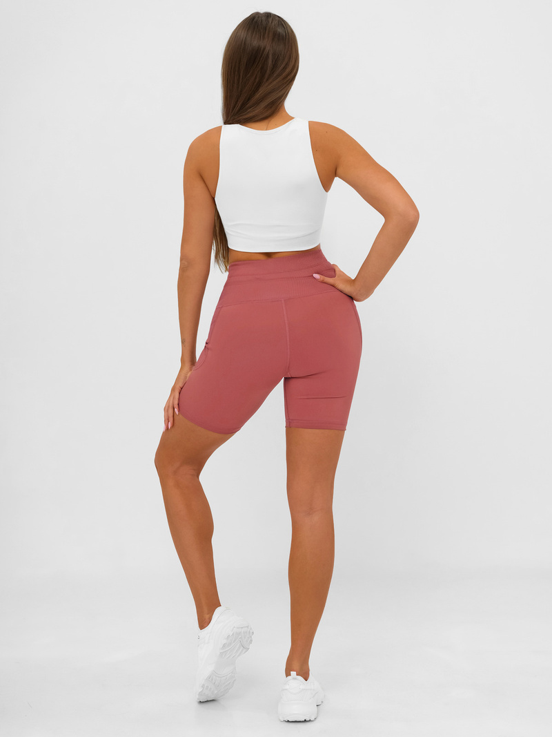 Κοντό bουργουνδία γυναικείο κολάν OZONEE JS/XY24026S