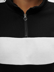 Γυναικείο φούτερ μαύρο OZONEE JS/B26020Z