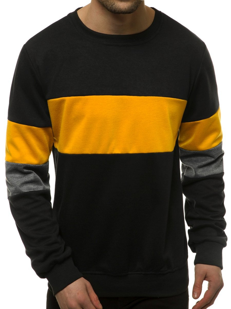 Ανδρικό Φούτερ μαύρο OZONEE JS/JZ11039