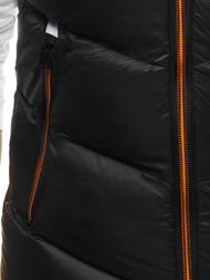 Ανδρικό αμάνικο μπουφάν μαύρο OZONEE N/6500