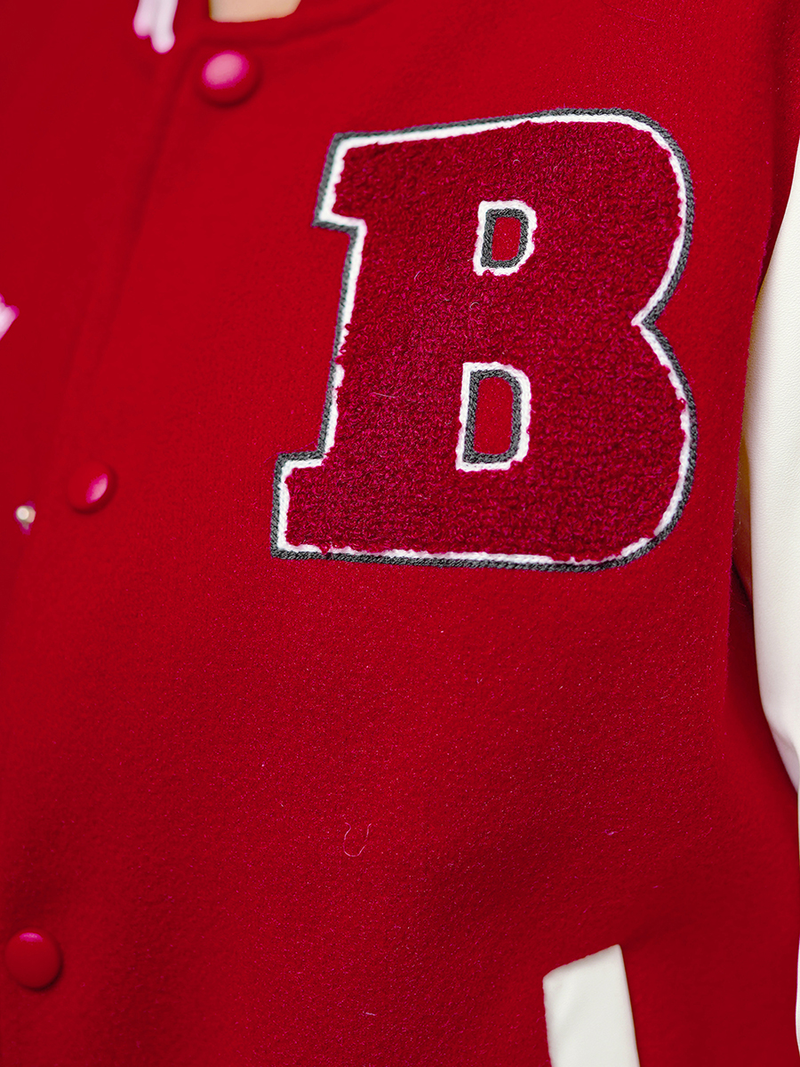 Γυναικείο μπουφάν το κόκκινο OZONEE JS/16M9067/270