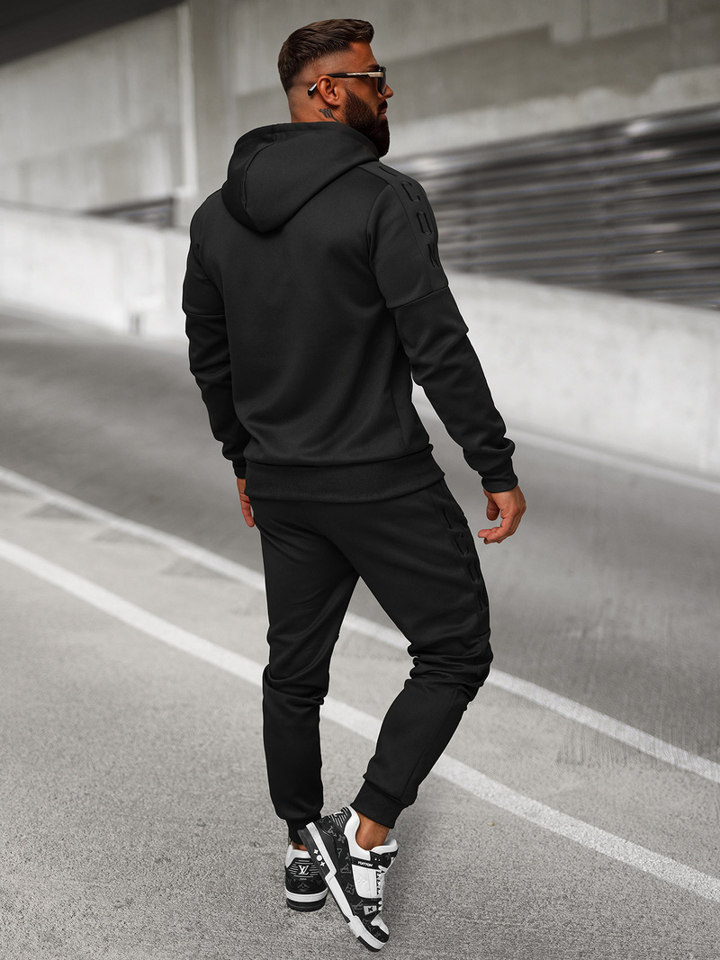 Ανδρικό σετ φόρμας μαύρο OZONEE O/LN11760