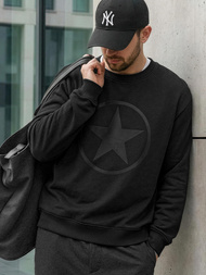 Ανδρικό Φούτερ μαύρο OZONEE JS/8B1991/3