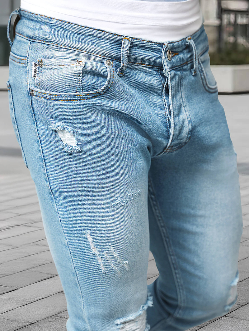 Ανδρικά τζιν Γαλάζιο OZONEE DO/2860