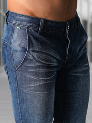 Ανδρικό τζιν παντελόνι Σκούρο μπλε OZONEE NB/MP0091BS