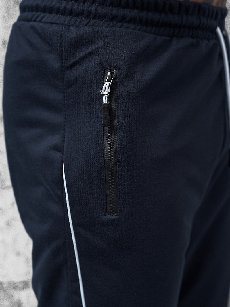 Ανδρικό παντελόνι φόρμας ναυτικό μπλε OZONEE JS/8K193