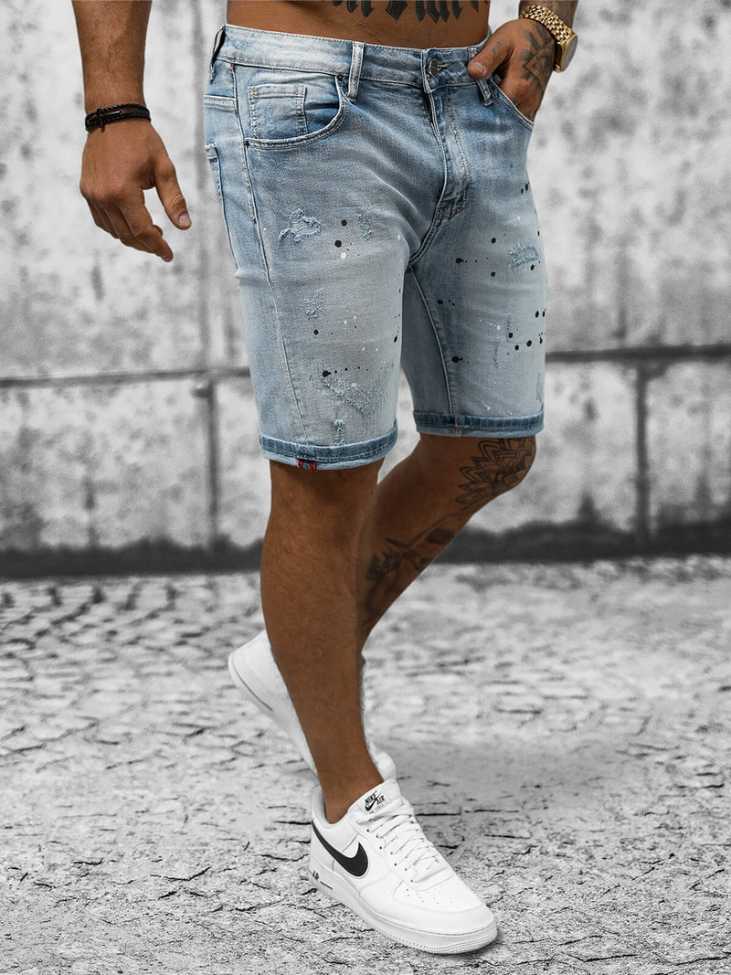 Ανδρικό σόρτς τζιν Γαλάζιο OZONEE NB/MP0262BC