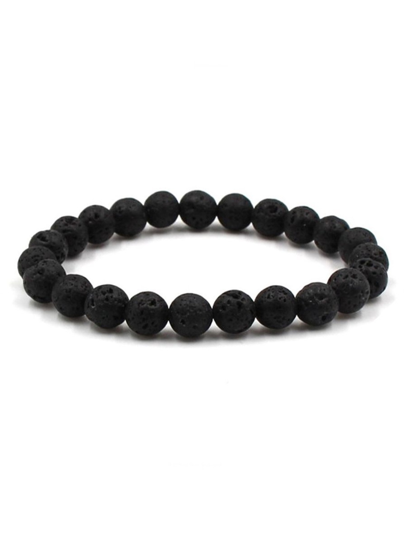 Ανδρικό βραχιόλι με χάντρες OZONEE D438