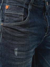 Ανδρικό σόρτς τζιν ναυτικό μπλε OZONEE O/242001