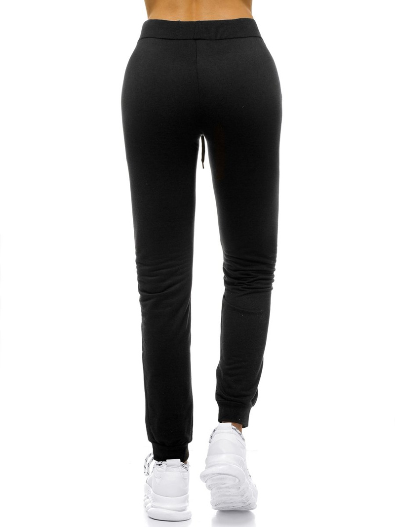 Γυναικείο παντελόνι φόρμας μαύρο OZONEE O/9927