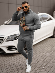 Ανδρικό σετ φόρμας μαύρο OZONEE JS/68C10385/3Z