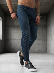 Ανδρικό τζιν παντελόνι Σκούρο μπλε OZONEE O/JK2895A