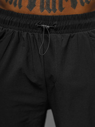 Ανδρικό παντελόνι mαύρος OZONEE O/PS5528