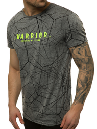 Ανδρικό μπλουζάκι γραφίτη OZONEE JS/SS10935