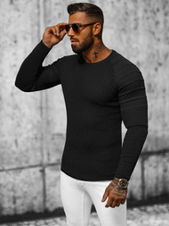 Ανδρικό πουλόβερ μαύρο OZONEE L/2500