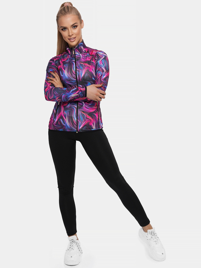 Γυναικείο σετ φόρμας δύο κομματιών πολύχρωμο OZONEE O/20452