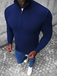 Ανδρικό πουλόβερ Σκούρο μπλε OZONEE NB/MM6007/5