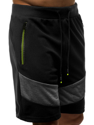 Ανδρικό σόρτς μαύρο OZONEE JS/KS2515