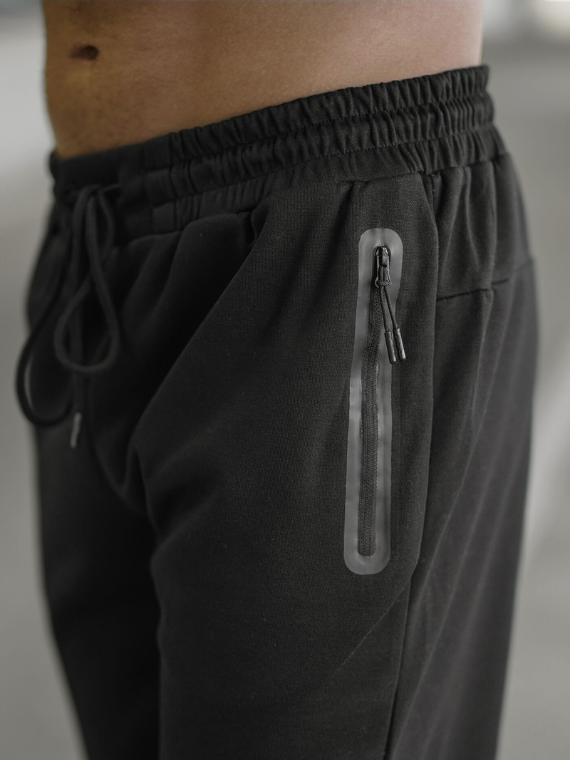 Ανδρικό παντελόνι φόρμας mαύρος OZONEE JS/17K1998/3