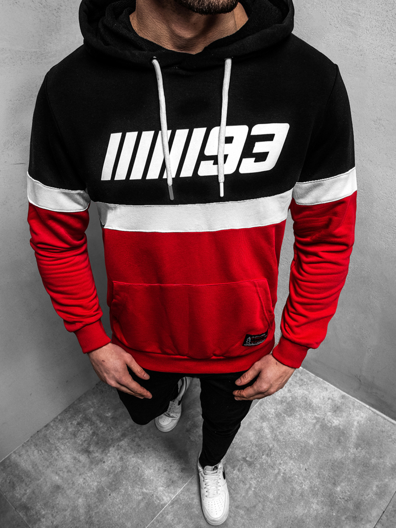 Ανδρικό Φούτερ Κόκκινο OZONEE A/0963Z