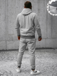 Ανδρικό σετ φόρμας γκρι OZONEE JS/8C59/2