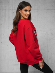 φούτερ Κόκκινο OZONEE O/SWE23055