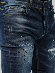 Ανδρικό τζιν παντελόνι Σκούρο μπλε OZONEE NB/MP0170BS