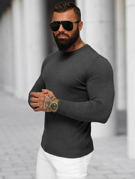 Ανδρικό πουλόβερ Γραφίτης OZONEE NB/MMB602/3Z