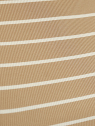 Γυναικείο μπλουζάκι mπεζ OZONEE JS/96T659/6