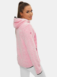 Γυναικείο μπουφάν pοζ OZONEE JS/KSW7001